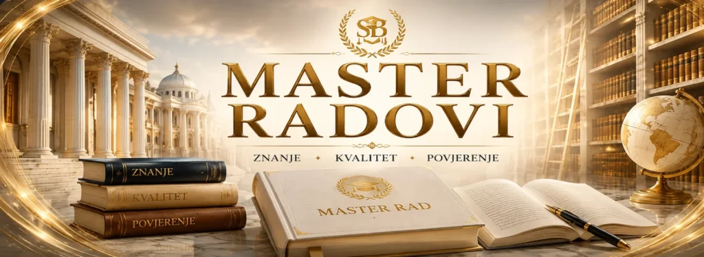 Izrada master rada – stručna akademska i istraživačka podrška