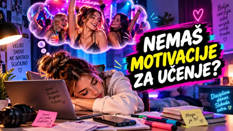 Kako početi učiti kad nemaš motivacije – savjeti za lakši početak učenja
