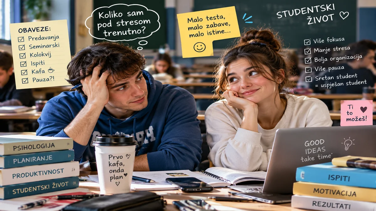 Test: Koliko si pod stresom tokom studiranja?